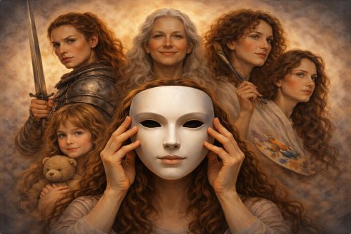 Sub aceeași mască. Iluzia unui singur Eu